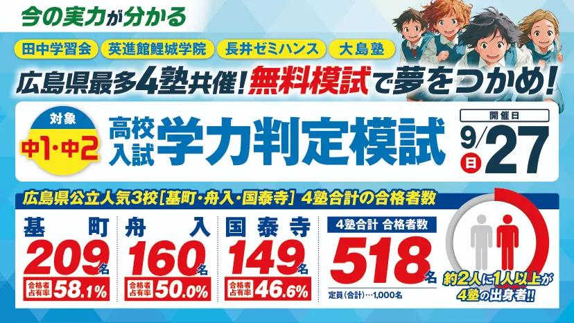 高校入試学力判定模試