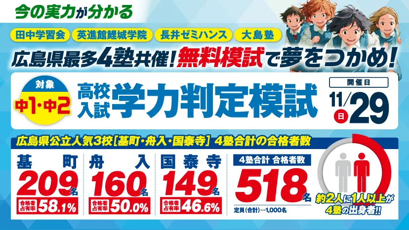 高校入試学力判定模試